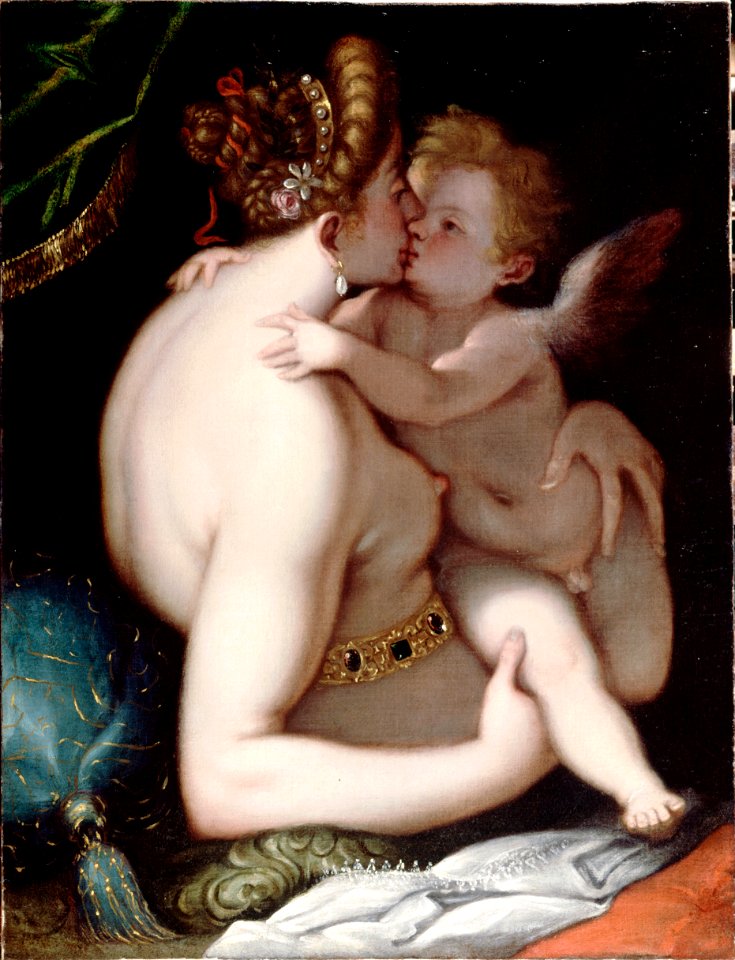 Paggi, Giovanni Battista - Venus and Cupid - Google Art Project