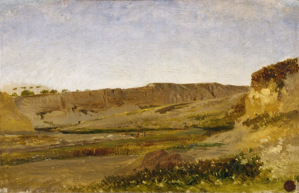 Orillas del Vinalopó en Elche, de Carlos de Haes (Museo del Prado)