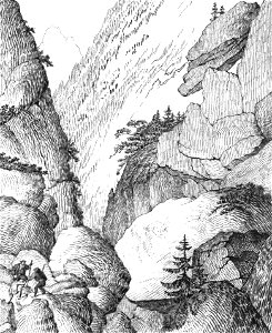 Page163-PL Stęczyński-Tatry w dwudziestu czterech obrazach - Ścieszka od Pięciu Stawów do Morskiego oka