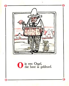 Orgel uit A dat is Aafje (1918) van Bas van der Veer