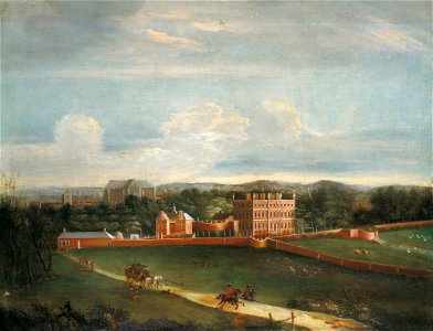 Painting of Buckingham Palaces