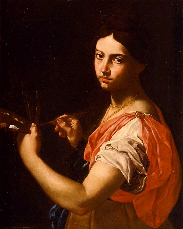 Simone Cantarini - Allegory of painting