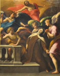 Painting of Teresa of Avila by Horace Le Blanc (1621)