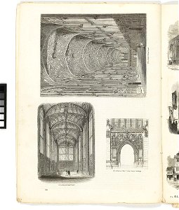 Pages from Charles Knight's 'Old England- A Pictorial Museum' RMG PY6172-004