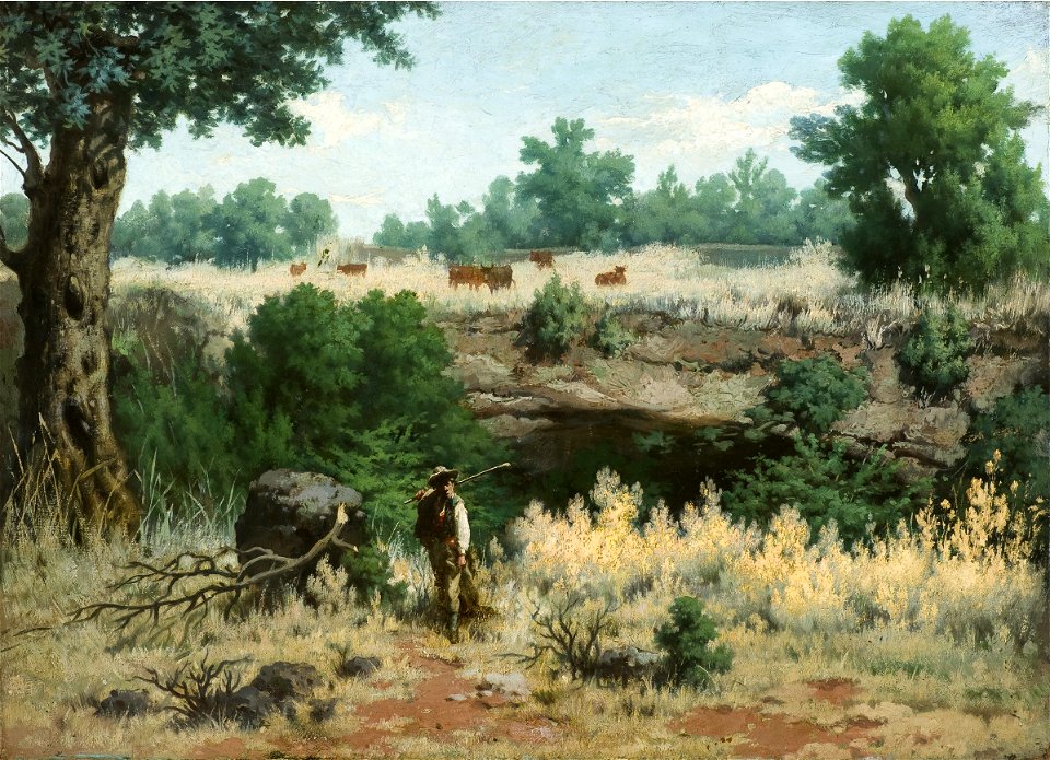 Paisaje del Arroyo de Pedroche - Rafael Romero Barros