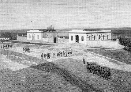 Oristano – Deposito dell’acqua e lavatoio (xilografia)