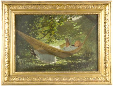 Painting, Sunlight and Shadow, 1873 (CH 18189327)