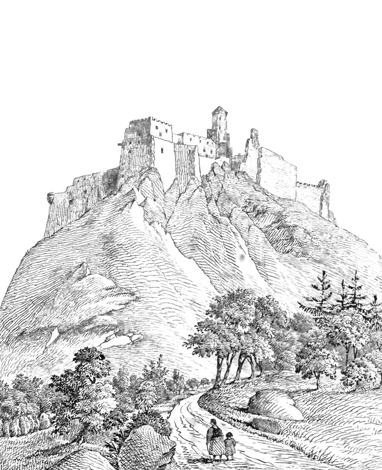 Page113-PL Stęczyński-Tatry w dwudziestu czterech obrazach - Zamek Lubownia