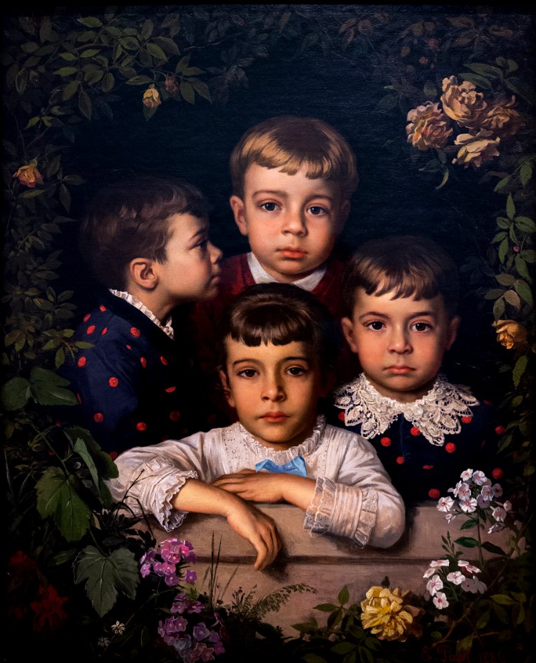 Painting on Pinacoteca of Sao Paulo, Brazil 3
