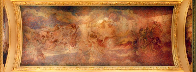 PAINEL CENTRAL DO FOYER DO THEATRO MUNICIPAL DO RIO DE JANEIRO-1916