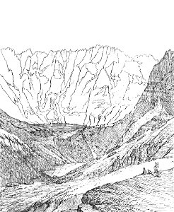 Page166-PL Stęczyński-Tatry w dwudziestu czterech obrazach - czarny Staw nad Morskim okiem