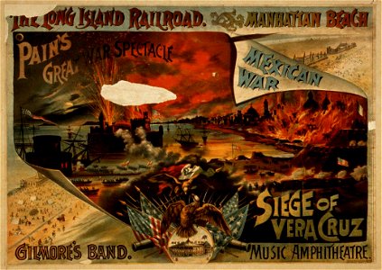 Pain's great war spectacle, Mexican War, Siege of Vera Cruz LCCN2014635905