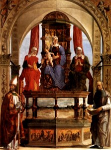 Pala d santa maria in porto, ercole de' roberti