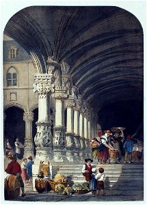 Palace de Justice, Liege on the Meuse