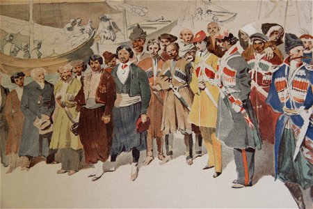 Painting by Gregory Gagarin's great grandfather