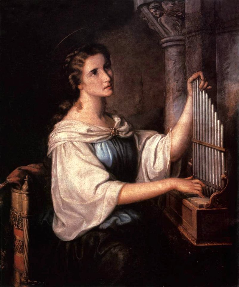 Orlai Saint Cecily1863