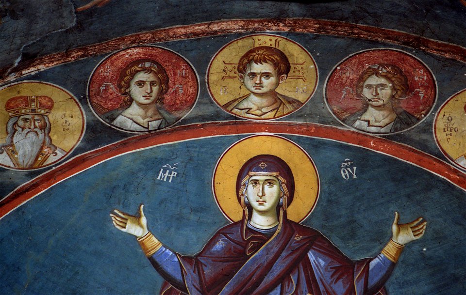 Paintings in the Church of the Theotokos Peribleptos of Ohrid 072