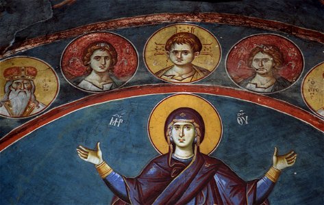 Paintings in the Church of the Theotokos Peribleptos of Ohrid 072