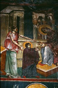 Paintings in the Church of the Theotokos Peribleptos of Ohrid 0453