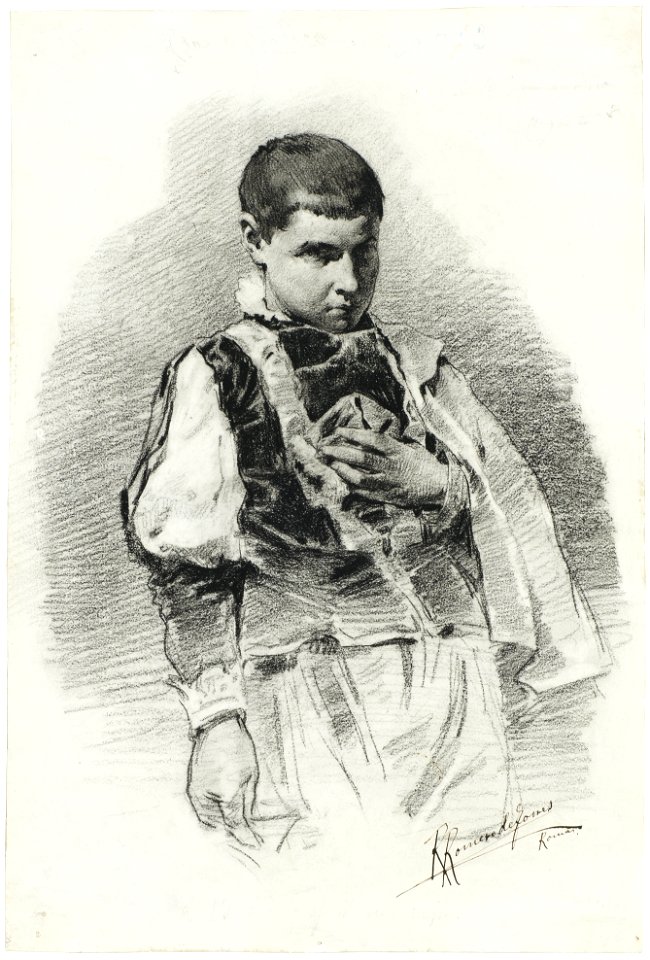 Paggio veneciano del secolo XVI - Rafael Romero de Torres