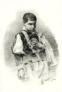 Paggio veneciano del secolo XVI - Rafael Romero de Torres