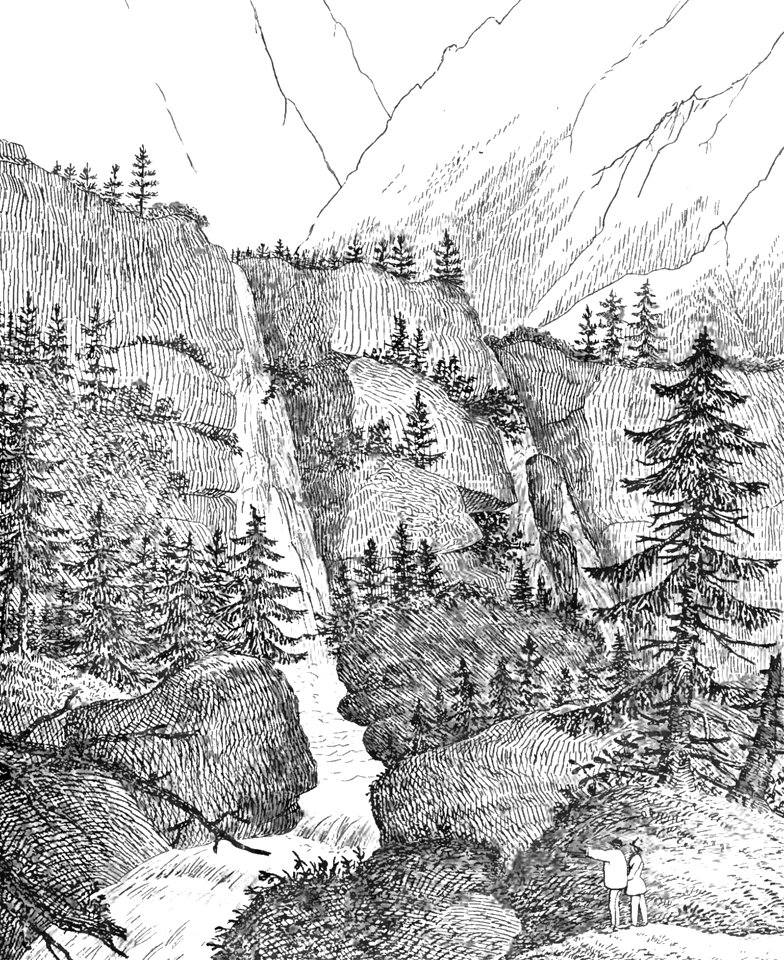 Page123-PL Stęczyński-Tatry w dwudziestu czterech obrazach - Wodospady Łysianek
