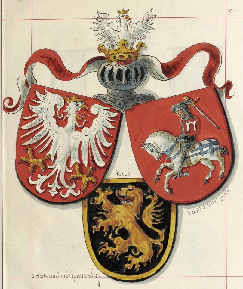 Pahonia. Пагоня (B. Starzyński, 1480, 1875-1900)