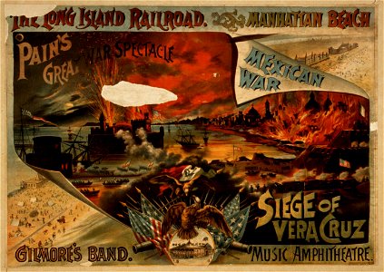 Pain's great war spectacle, Mexican War, Siege of Vera Cruz LCCN2014635905