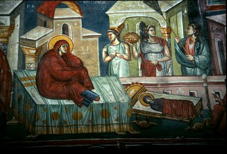 Paintings in the Church of the Theotokos Peribleptos of Ohrid 0433