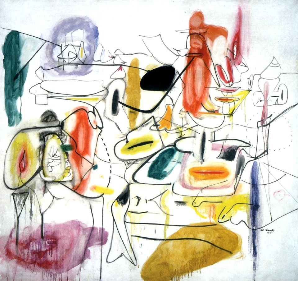 Painting2. Arshile Gorky