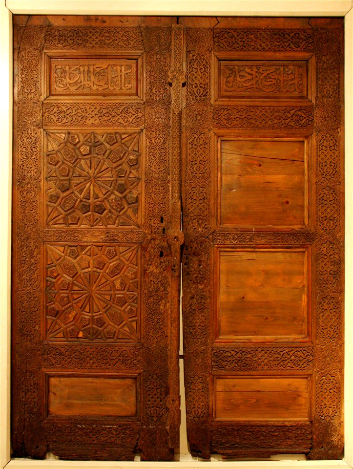 Pair of Wooden Doors - Karaman Period