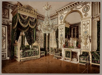 Palais de Fontainebleau. Chambre à Coucher de Napoléon I LCCN2017659788