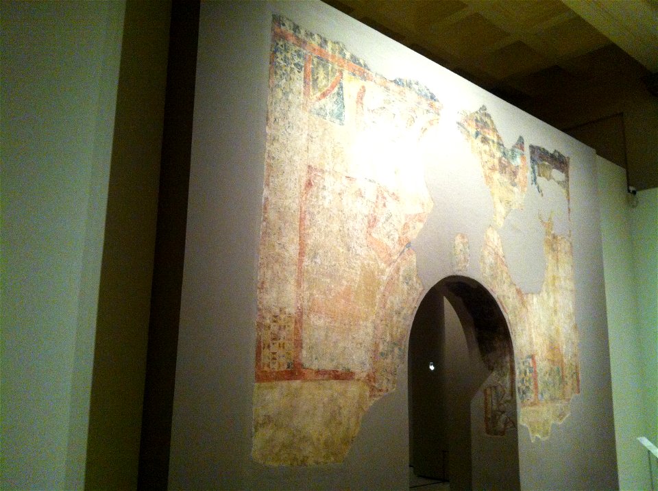 Paintings from Sant Joan in Boi, currently at MNAC Barcelona