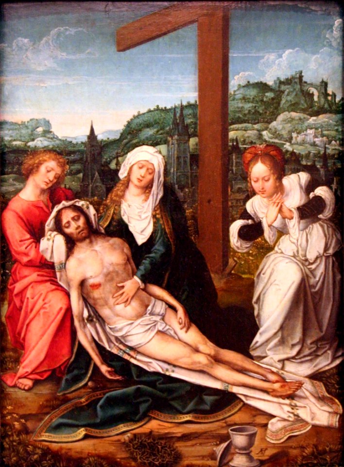 The lamentation by Bernard van Orley or follower Bonnefantenmuseum 71