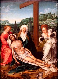 The lamentation by Bernard van Orley or follower Bonnefantenmuseum 71