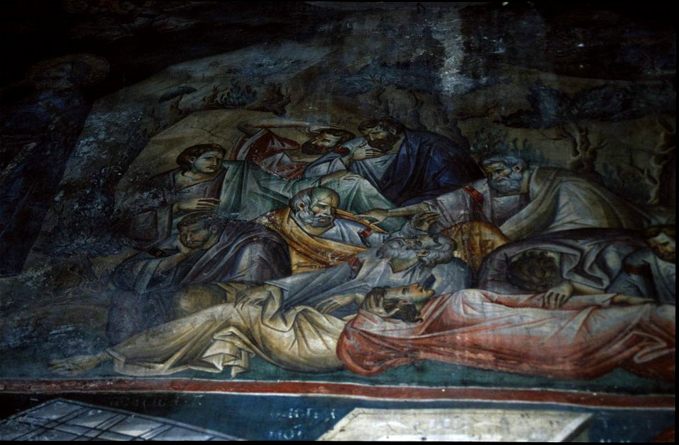 Paintings in the Church of the Theotokos Peribleptos of Ohrid 0425