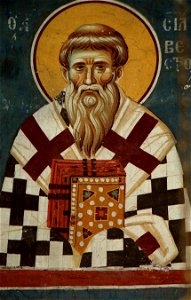 Paintings in the Church of the Theotokos Peribleptos of Ohrid 092