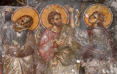 Paintings in the Church of the Theotokos Peribleptos of Ohrid 096