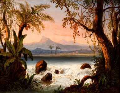 Paisagem (atribuído) (1), da Coleção Brasiliana Iconográfica