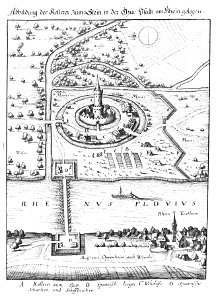 Palatinatus Rheni (Merian) 213 Schnitt