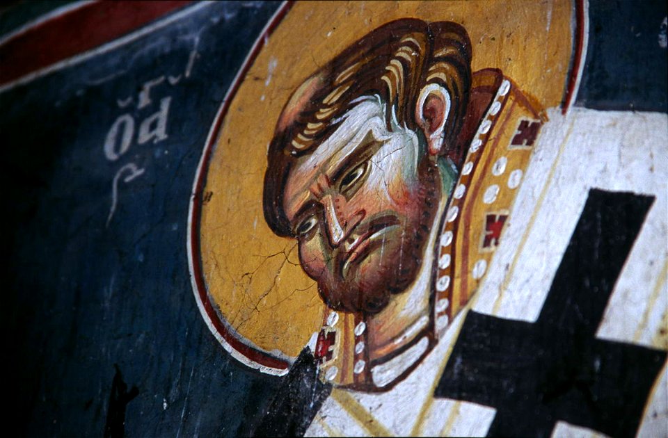 Paintings in the Church of the Theotokos Peribleptos of Ohrid 0443