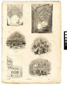 Pages from Charles Knight's 'Old England- A Pictorial Museum' RMG PY6172-001