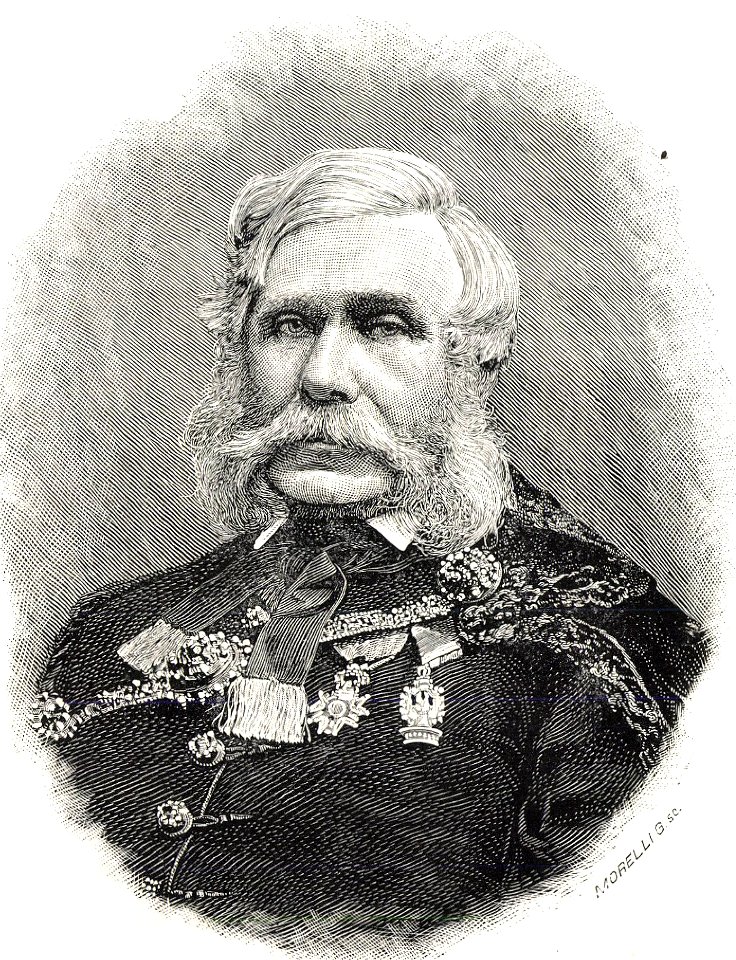 Paget János portréja (Morelli Gusztáv, 1893)