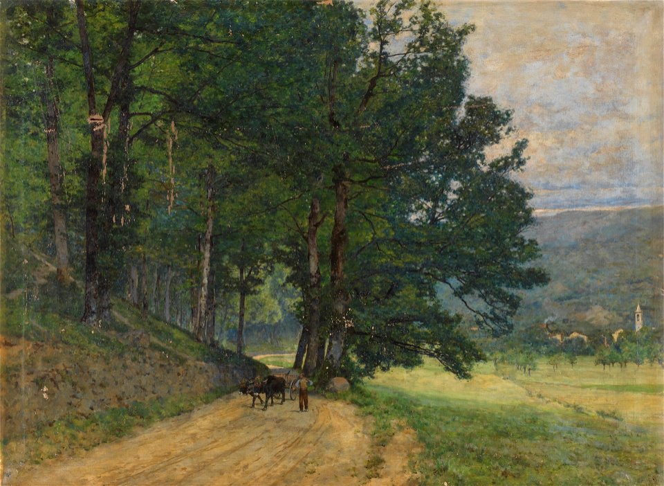 Paisaje, de Serafín Avendaño (Museo del Prado)