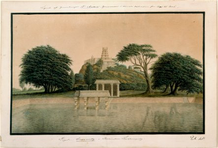 Pagoden Virvamally - Peter Anker (1744–1832) - Kulturhistorisk museum, UiO - UEM4418