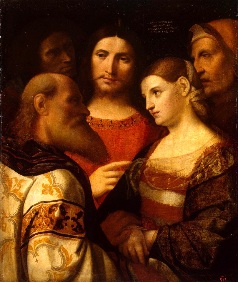 Palma - Christ and the Woman Taken in Adultery, 1510-1511, ГЭ-10