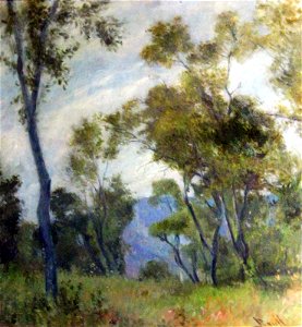 Paisatge amb arbres - Joan Brull i Vinyoles (1863-1912)