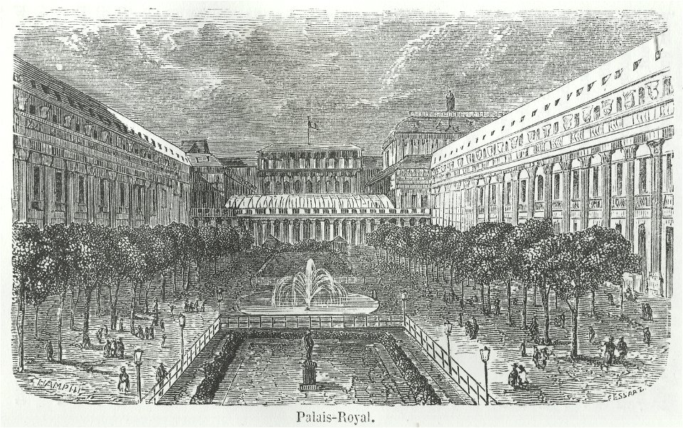 Palais-Royal, 1855