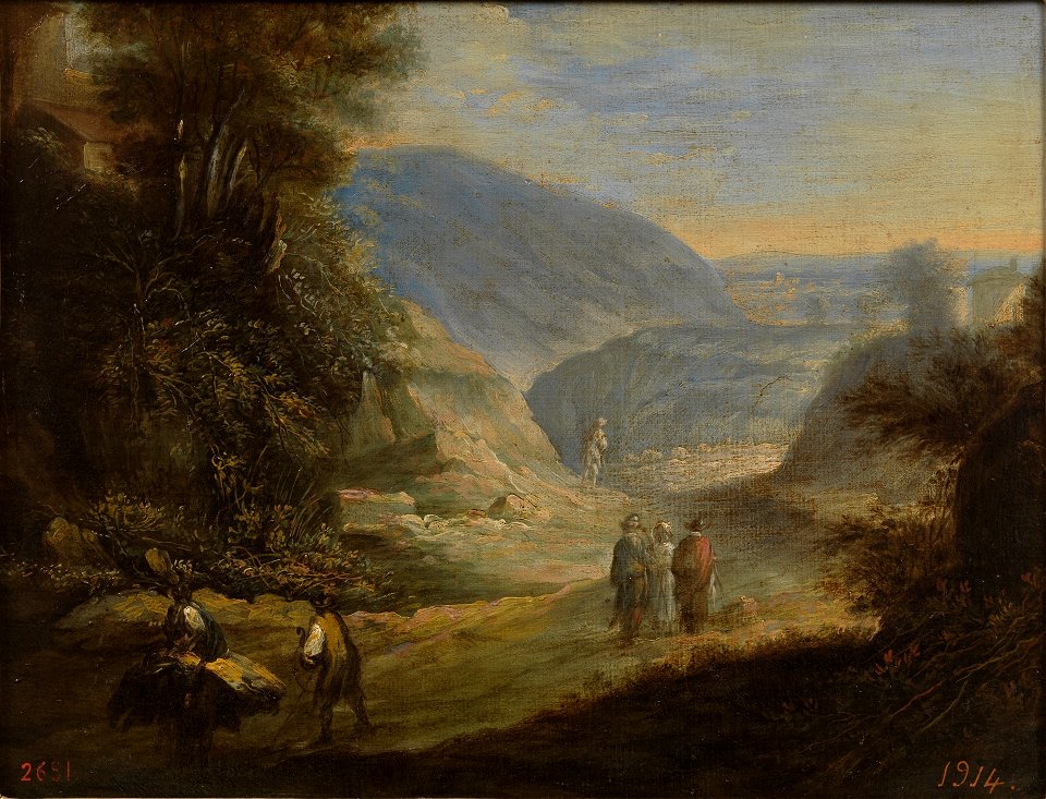 Paisaje, de Pedro Rodríguez de Miranda (Museo del Prado)