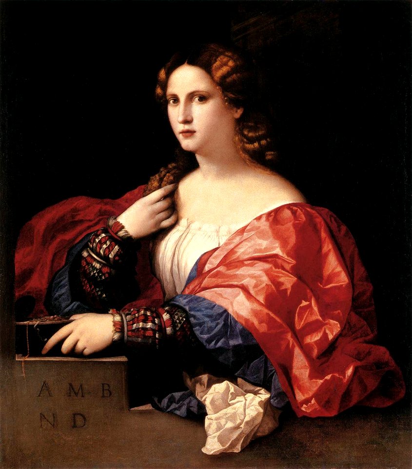 Palma il Vecchio - Portrait of a Woman (La Bella) - WGA16939